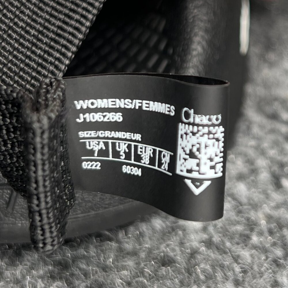 Chaco ZX/2 Classic Sandals Women''s 7 Black White Athletic Outdoor Hiking Water‎ - Picture 11 of 11
